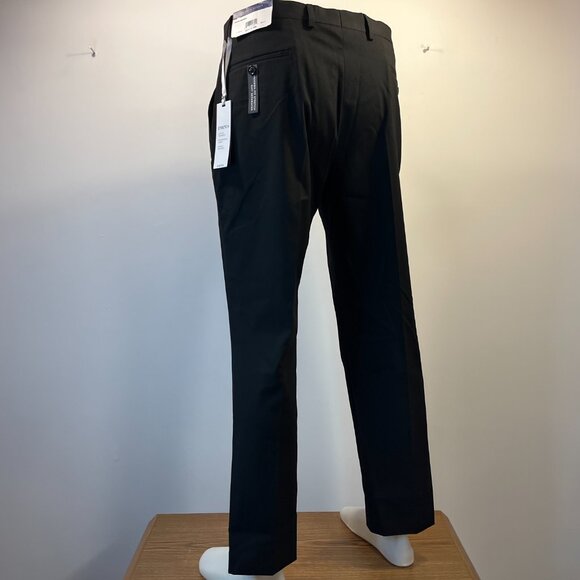 M101 Tommy Hilfiger Men's Stretch Modern Fit Suit Separates Black Pants - NWT - Picture 5 of 11